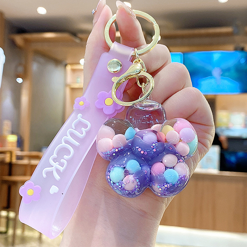 ファンション 小物 アクセサリー 可愛い ひまわり砂流しキーホルダー おもちゃ ペンダント ギフト