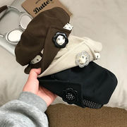 羽根 ドット柄 キャップ 可愛い 個性的 柔らかめ 紫外線対策 帽子 レディース お洒落