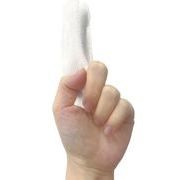 【在庫処分特価品】歯みがきシート 3日分 10枚入り 長期保存 指サック型でしっかり拭ける！水いらず