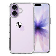 iPhone17 側面ソフト 背面ハード ハイブリッド クリア ケース パンダ panda 跳び箱 体操