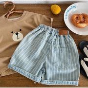 2026年　キッズ服　韓国風　　ボトムス　ショートパンツ　デニム　80－130CM