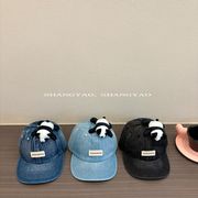 「2026」子供用★帽子★キャップ★キッズ★野球帽★デニム★ハット★3色