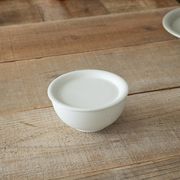 TRIP WARE cafe カフェボウル 130+プレート130 サンドホワイト[美濃焼]