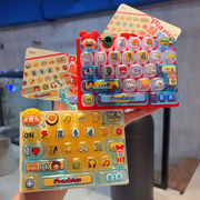 ストレス解消キーボードトイキーホルダー★ミニキーボード★雑貨かわいい オシャレ★2色