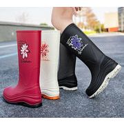 レインシューズ 雨用 靴カバー 防水 レインブーツ ウォーターシューズ レディース 靴 ラバーシューズ