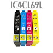 互換インクカートリッジ インク エコインク プリンター ICチップ付 IC4CL69L IC69 ICBK69 PX-045A PX-405A