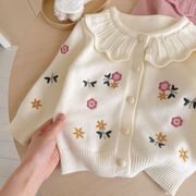 韓国風　子供セーター　ニット　 重ね着　セーター　春秋物