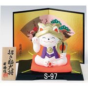 ★端午の節句を飾る★  縁起の良い五月人形【招き猫大将】