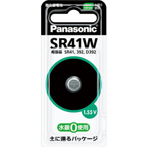 SR41WP パナソニック　酸化銀電池