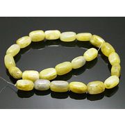 天然石 ビーズ ライン 卸売 / イエロージェイド（Yellow jade） タンブルビーズ timy-395