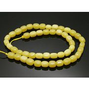 天然石 ビーズ ライン 卸売 / イエロージェイド（Yellow jade） タンブルビーズ timy-396