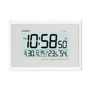CASIO カシオ 置き時計 掛け時計 電波 ホワイト デジタル 温度 湿度 カレンダー 表示 置き掛け兼用