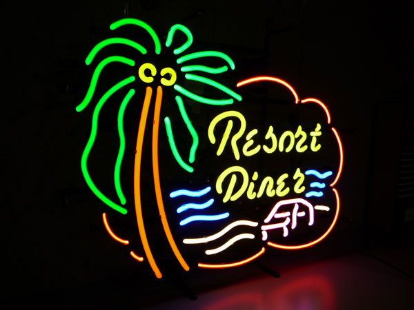 Resort Diner リゾート ダイナー （ネオン管 看板 アメリカン雑貨