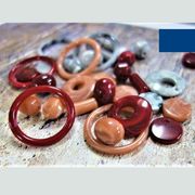 【アクリル素材】アクリルピアスビーズ　マーブル模様アクリルパーツ/最安値＆営業日当日出荷