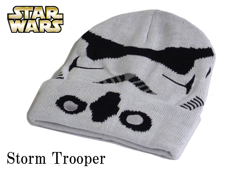 STARWARS Storm Trooper Cuff Beanie 13917