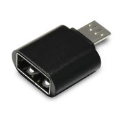 日本トラストテクノロジー OTG USB(A)→MicroUSB変換コネクター(ブラック)