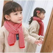 秋冬ファッション　キッズ　女の子　マフラー　襟巻き　　韓国風　カラフル