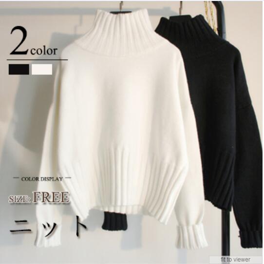 人気商品厚手のセーター女性ルーズレイジーウールセーター/ニットセーター