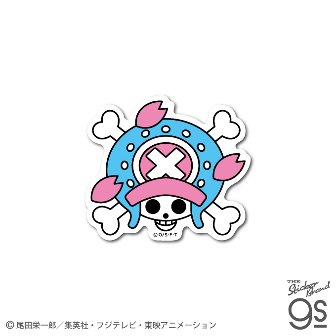 ONE PIECE ワンピースステッカー OPS70 チョッパー海賊旗 Sサイズ