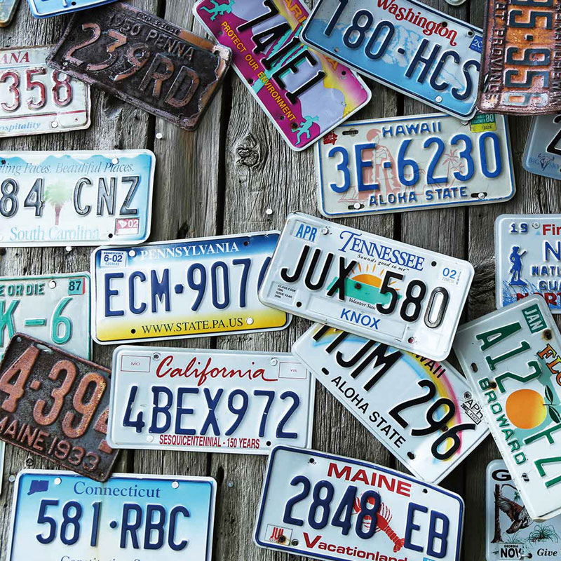 アメリカ ナンバープレート アメリカ陸運局払下げアイテム Used Car Number Plate 2 雑貨 株式会社 ショー エンタープライズ 問屋 仕入れ 卸 卸売の専門 仕入れならnetsea