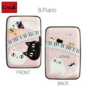 「にゃん屋」★猫3兄弟 アコーディオンカードケース　Piano