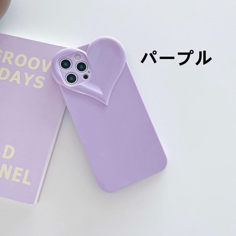 ビーズ装飾パープルiPhoneケース ビーズ装飾パープルiPhoneケース