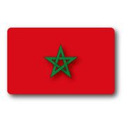 SK256 国旗ステッカー モロッコ MOROCCO 100円国旗 旅行 スーツケース 車 PC スマホ