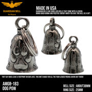 ガーディアンベル　ラッキーベル　バイカー　キーホルダー　お守り　GUADIAN BELL USA