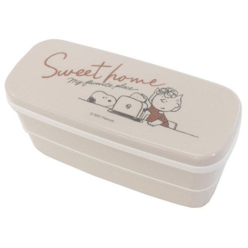 お弁当箱 スヌーピー はし付き抗菌2段ランチボックス Sweet Home 家具 インテリア 株式会社 ブライエンタープライズ 問屋 仕入れ 卸 卸売の専門 仕入れならnetsea