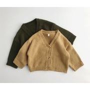 男の子女の子の上着ニットカーディガンかわいいセーター子供服子供服秋の新ファッション