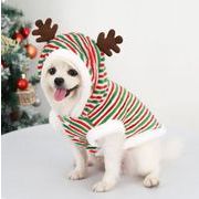 ペット服 秋冬新作 サンタ衣装　クリスマス　犬服  ペット用品　コート　暖かい 犬猫兼用 可愛い