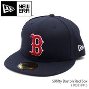 ニューエラ【NEW ERA】59FIFTY  Boston Red Sox ボストン・レッドソックス キャップ 帽子