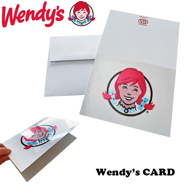 WENDY'S ウェンディ―ズ カード