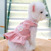春夏新作 人気商品 犬 ドッグウェア 小型犬服 ペット服 犬服 猫服 ペット用品 ネコ雑貨 韓国 ワンピース