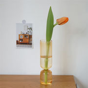 高レビュー多数超特価中 INSスタイル 透明な ガラス 花瓶 クリエイティブ シンプル 装飾 大人気