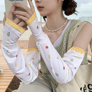 新品　袖カバー　手袋　カバー　冷感　UVカット　日焼け防止　多色