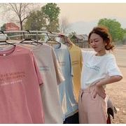 【2022春新作】韓国風レディース服　Tシャツ　トップス　INS人気商品　ファション　4色展開　M#-XXL#