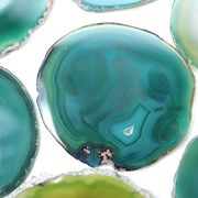 メノウ コースター ディスプレイ グリーン めのう 瑪瑙 インテリア 天然石