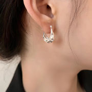 シルバー925ポスト　レディースピアス　アクセサリー　耳飾り　高級感　韓国ファッション　新作