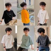 【2022春新作】韓国風子供服 ベビー服 　男の子　おしゃれ　半袖　トップス　Tシャツ