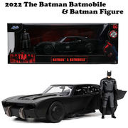 1:24 2022 THE BATMAN BATMOBILE W/BATMAN【バットモービル】【JADA ミニカー】