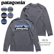パタゴニア【patagonia】メンズ P-6ロゴ Tシャツ Men's L/S P-6 Logo Responsibill Tee 38518 ロゴT