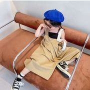 夏 2点セット　キャミソールス　不規則ワイドパンツ 　セットアップ　子供服　キッズ 　韓国ファッション