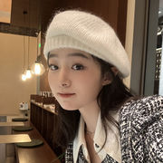 ニットベレー帽　帽子　レディース　INS　デザイン　ファッション　韓国風