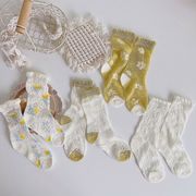 2022春夏新作 子供靴下 赤ちゃんの靴下 女の子/男の子/ベビー用 キッズ ニーソックス 韓国ファッション