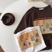 【2022夏服】韓国風レディース服 トップス シンプル　おしゃれ　半袖　Tシャツ　