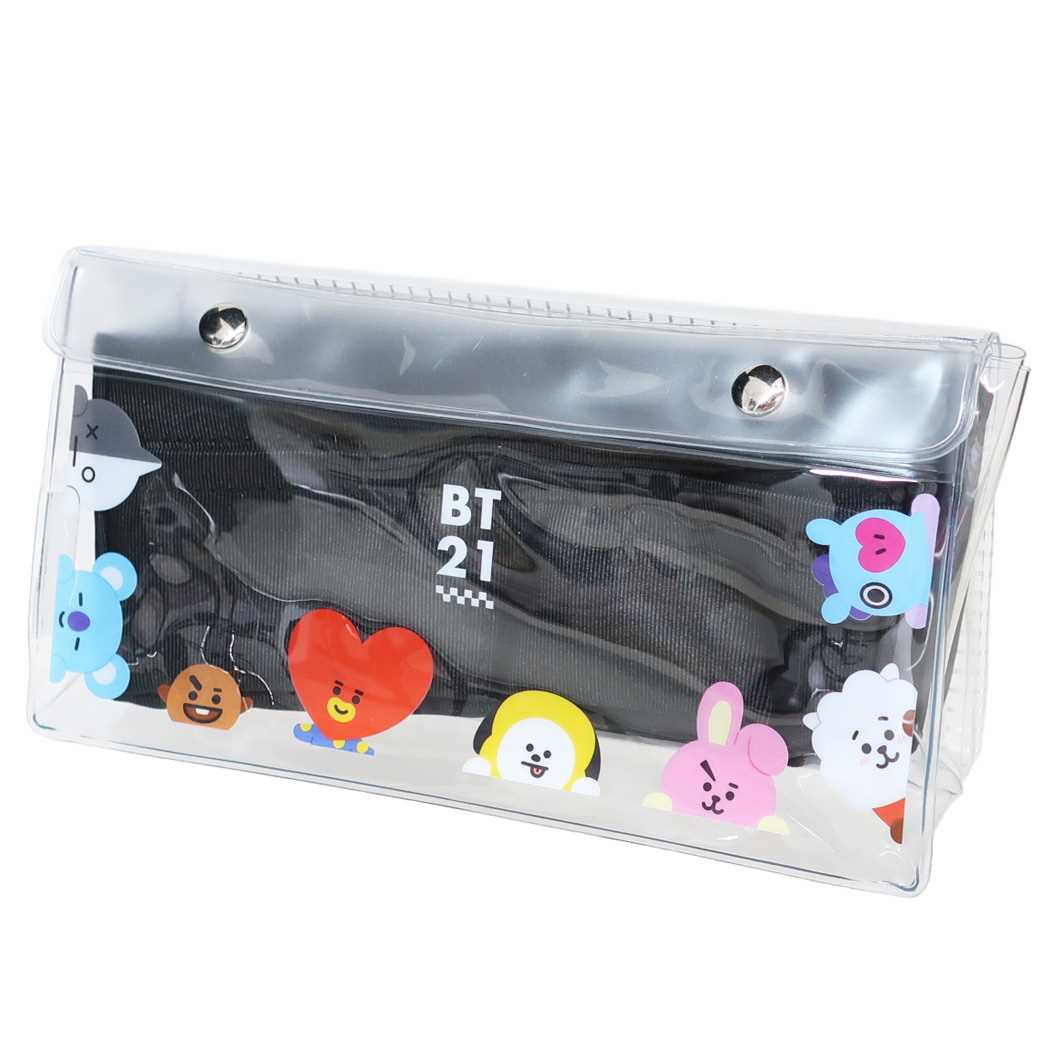 ペンケース】BT21 クリアハイペンケース アップ | 卸売・ 問屋
