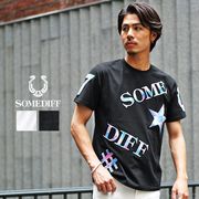 【Tシャツアイテム】タイダイサガラワッペン半袖Tシャツ／SOMEDIFF