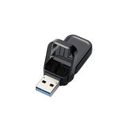 エレコム USBメモリー/USB3.1(Gen1)対応/フリップキャップ式/128GB/ブ
