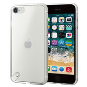 エレコム iPhone SE 第3世代 ハイブリッドケース スタンダード シルキークリア